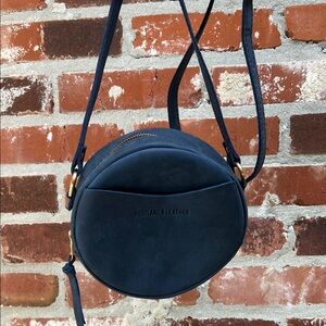 Portland Leather Goods Deep Water Small Circle Crossbody Bag